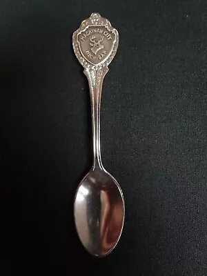 Vintage Souvenir Spoon US Collectible Mackinaw City Michigan Deer • $4.99