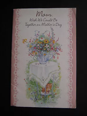 UNUSED 1993 Vintage Greeting Card HOLLY HOBBIE Multipage MOTHER'S DAY Cat Garden • $5.99