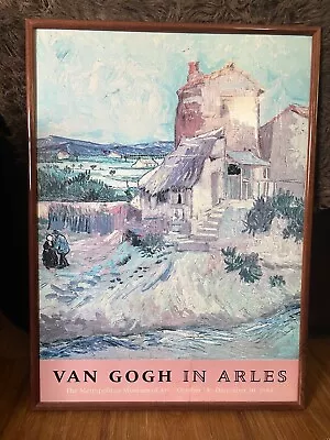 Van Gogh In Arles - The Old Mill 1984 Metropolitan Museum Of Art Poster • $320