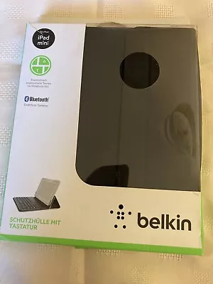 Belkin F5l145 Ipad Mini Bluetooth Qwerty Keyboard Case Stand • £14.95