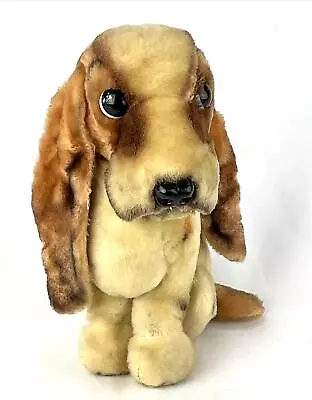 KAMAR Stuffed Bassett Hound Dog Japan Made 1960's ? Plush Animal • $34.96