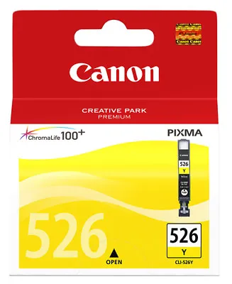 $22 • Buy Canon Genuine CLI 526 Yellow Ink Cartridge