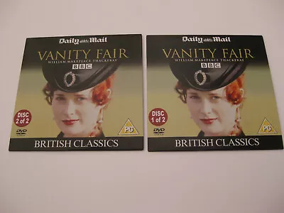 Vanity Fair. Natasha Little. Frances Gray. 2 Promo Dvds. 160 Mins Each Dvd. • £1.80