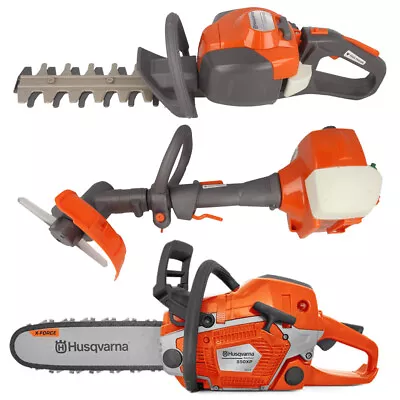 £34.95 • Buy Husqvarna Children's Kids Toys: Blower, Strimmer, HedgeTrimmer, Mower, Chainsaw