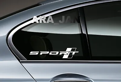 SPORT Car Sticker Decal Racing Stripe Window Emblem Logo Motorsport PAIR • $16.96