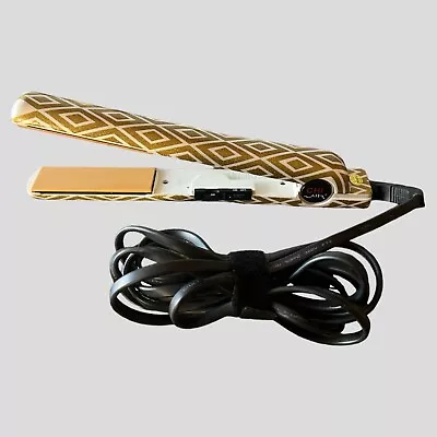 Chi Air 1 Inch  Ceramic Hair Straightener Flat Iron Model CA2190 Glitter Gold • $16.20