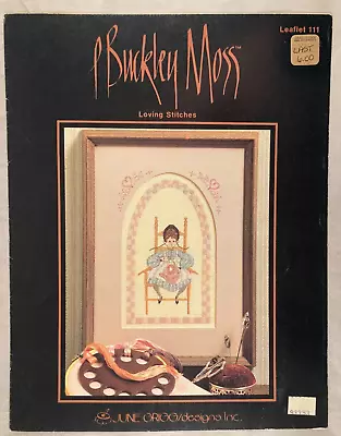 Loving Stitchs - P. Buckley Moss - Leaflet 111 - 1 Cross Stitch Pattern • $10.50