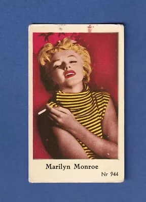 1956 Dutch  NR  Set #944 Marilyn Monroe • $1.99