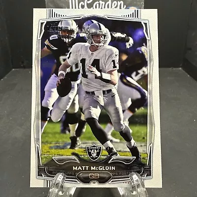 2014 Topps Matt McGloin #59 Oakland Raiders • $1.49