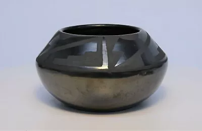 San Ildefonso Pottery Bowl By Maria Martinez Maria And Santana • $1946.50