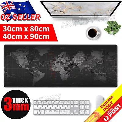 $12.25 • Buy Gaming Mouse Pad Extra Large Size Desk Mat Anti-slip Rubber Speed Mousepad NEW