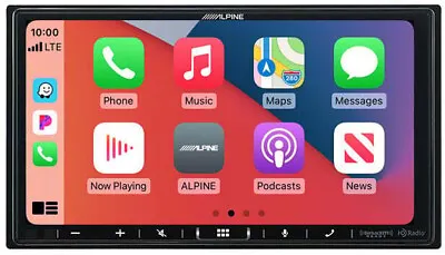 Alpine ILX-407 Double DIN 7  Carplay / Android Auto Digital Multimedia Receiver • $399.96