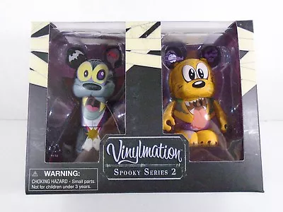 Disney's Vinylmation 3  Set--spooky Series 2--goofy & Pluto Figures (new) • $11.99