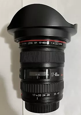 Canon EF 17-40mm F4 L USM - Good Condition • $500