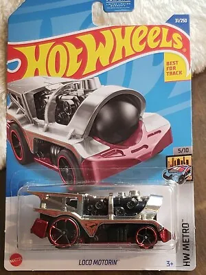 Hot Wheels 2022 Loco Motorin' #031 Chrome/Brown • $1.19