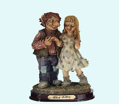 Vintage Engaged Troll Couple From The Works Of Rolf Lidberg Numbered And Signed • $10.50