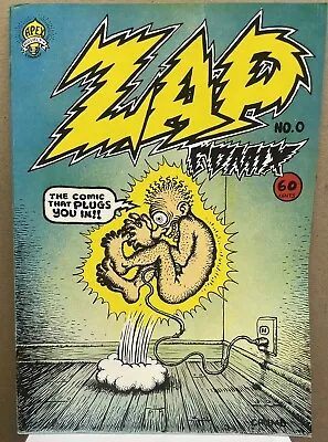 Zap  Comix  No. 0 Very Good  Condition Robert Crumb Underground Comics 60. Cents • $22.99