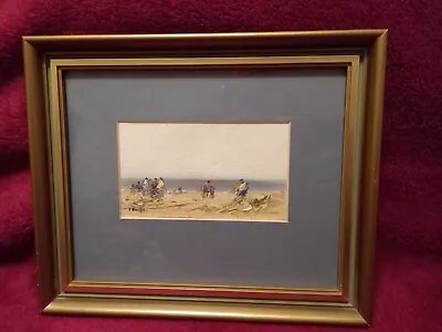 Framed Original Untitled Seascape Oil Painting By Frank Burke • £150