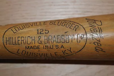 Louisville Slugger H&B Wood Baseball Bat Vintage Nelson Fox 32  Powerized Vintag • $59.99