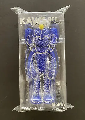 KAWS BFF MoMA Blue Exclusive Figure 2017 Medicom Toy With Original Receipt • £875.81