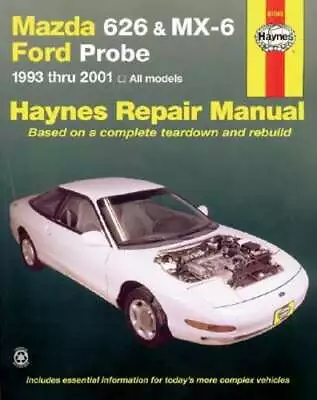 Mazda 626 And MX-6 Ford Probe Automotive Repair Manual By Jay Storer: Used • $7.94