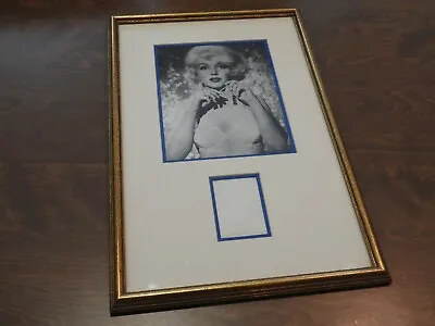 Marilyn Monroe - RARE Signature & Inscription - Hollywood Icon - W/ JSA LOA • $5000