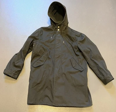 £45 • Buy Classic Vintage Style Pretty Green Black Winchester M51 Parka M - L 44  / 46 