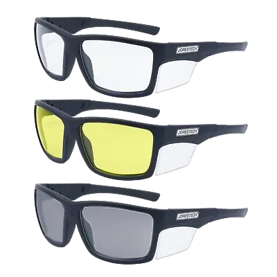 Safety Glasses Side Shields With Black Frame Z87+ LS-561 Jorestech • $8.99