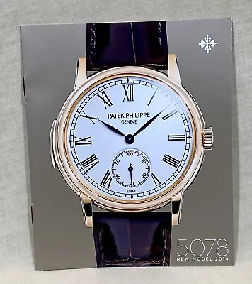 PATEK PHILIPPE 2014 Booklet 5078 Grand Complication Minute Repeater OEM / • £155.99