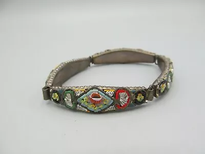 Vintage Millefiori Or Mosaic Bracelet • $9.93