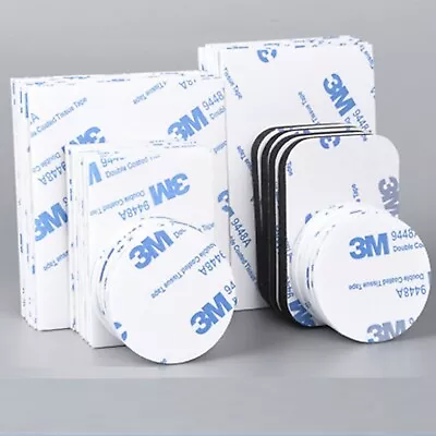 3M Double Sided Sticker Tape Side Wall Self Adhesive Foam Pads 1.5mm Thickness • $2.99