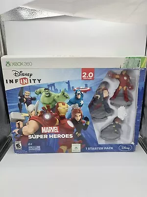 (201) XBOX 360 Disney Infinite Edition 2.0 Marvel Super Heroes Starter Pack • $34.99