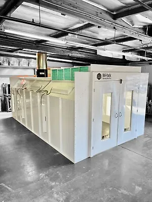 New Semi-down Draft Paint Spray Booth / Paint Booth • $14999
