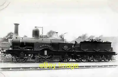 Railway Photo Darkroom 6x4 LB&SCR Engine 2-2-2 Norwood No: 374 C1880 • £2