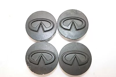 03-07 Infiniti G35 Coupe Center Wheel Caps Set Of 4 Chrome Plastic Dipped Y4254 • $55.79