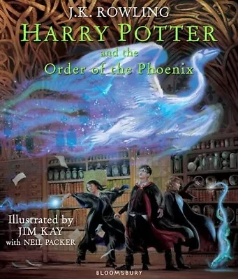 Harry Potter Book Set 1-5 J.K Rowling Set Hard Cover NEW Jim Kay 5 Books Graphic • $134.10