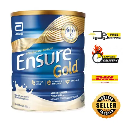 ABBOTT ENSURE GOLD Milk Powder Complete Nutrition 850g Vanilla Flavour FAST SHIP • $90