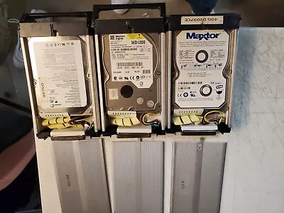 3 Hard Drives In Cases Maxtor Barracuda Western Digital Untested • $40