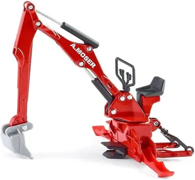 Siku Mini Car Farmer Moser Rear End Digger 1/32 SK2066 • $39.91