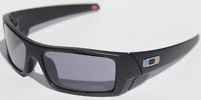 OAKLEY Gascan Sunglasses THIN BLUE LINE Matte Black/Grey OO9014-11 Police NEW • $99.99