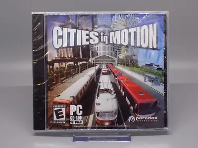Cities In Motion Paradox Interactive (PC) - New SEALED • $5