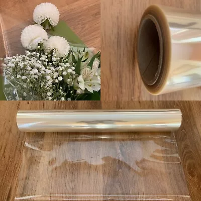 £37.45 • Buy Eco Cellophane Gift Wrap Biodegradable Compostable Clear Hamper Film 1M-50M