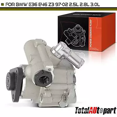 New Power Steering Pump For BMW E46 E36 Z3 1997-2002 L6 2.5L 2.8L 3.0L Petrol • $76.69