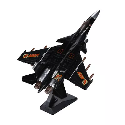 1/100 Fighter Aircraft J15 Jet Lights & Sounds Alloy Model W/ Display Stand • $19.99