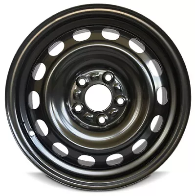 Wheel For 10-13 Mazda 3 16x6.5 Steel 5-114.3mm 5-4.5In Painted Black Offset 50mm • $107