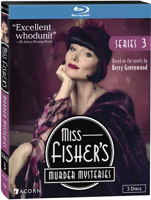 Miss Fisher's Murder Mysteries: Series 3 [Blu-ray] New DVD Essie DavisNathan  • $23.81