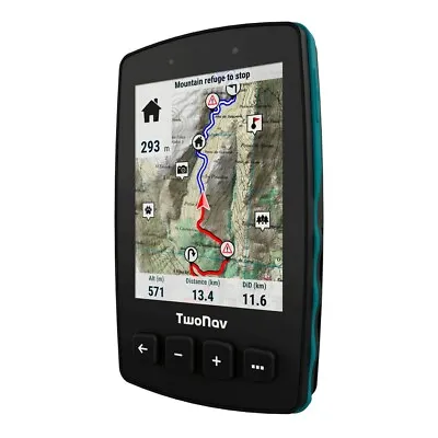 TwoNav Trail 2 Plus Handheld GPS With 3.7-inch Wide Screen And Buttons For MTB • £275