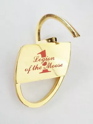  Vintage Usa Moose Key Ring Legion Of The Moose Design Nr • $12.74