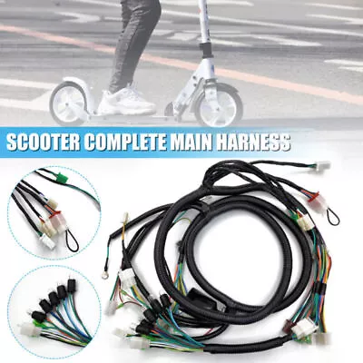 Chinese Scooter Moped 50cc Complete Main Wiring Harness FOR VIP GY6 139QMB • $42.27