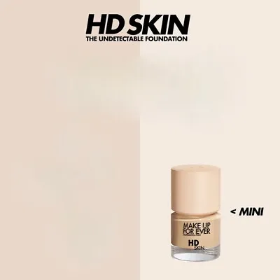 Make Up For Ever HD Skin Foundation Color 1N14 ( Y245 )  12 Ml / 0.40 Oz • $16.25